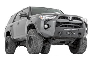 Toyota 4Runner Front Bumper - Rough Country - Hybrid LED - Flat Black - '14-'23